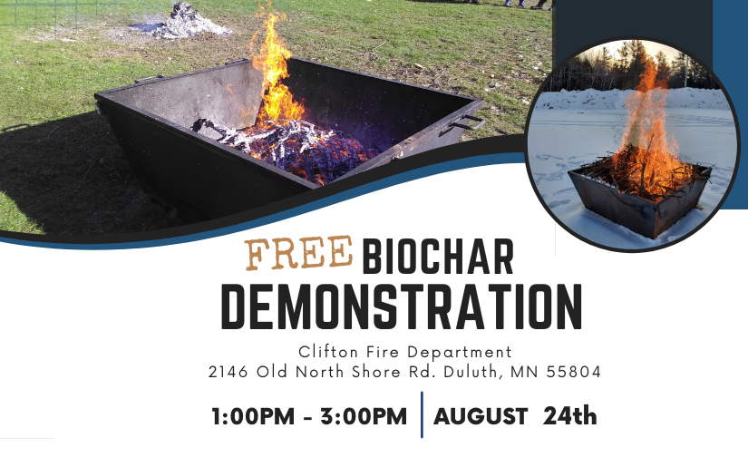 Biochar Field Day on August 24